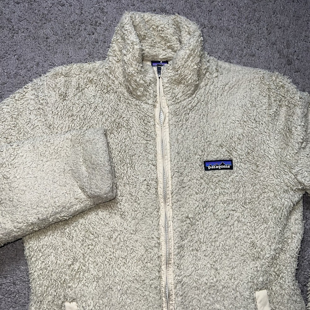Patagonia Los Gatos Sherpa Fleece Full Zip Long Sleeve Jacket Shroom Taupe